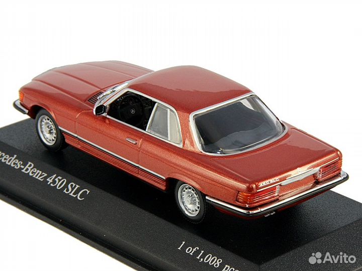 Мерседес Mercedes 450 SLC 107 1974 Minichamps 1:43