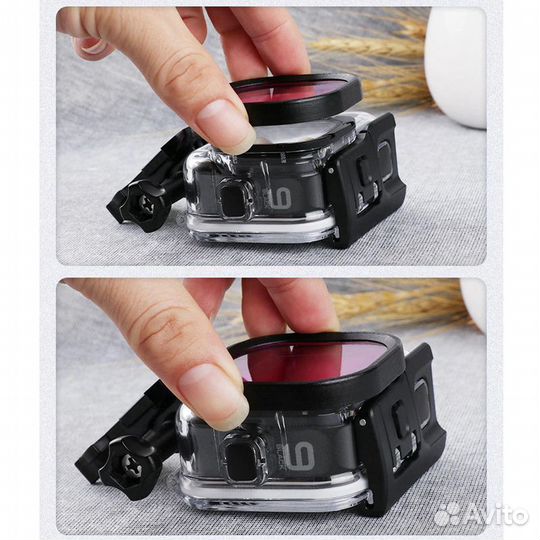 Светофильтры Для бокса GoPro Hero 9/10/11/12 (3 Шт