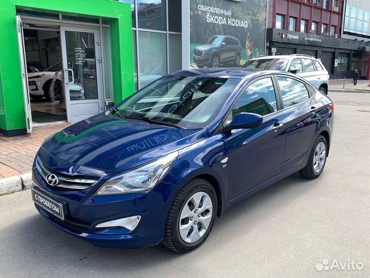 Hyundai Solaris 1.6 МТ, 2016, 127 000 км