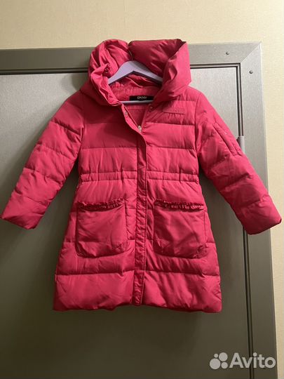 Dkny orig пуховик на девочку 10-12 лет