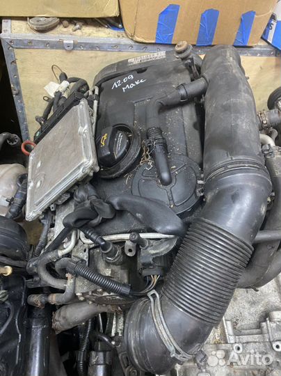 Двигатель Volkswagen Touran AZU 2.0 TDI