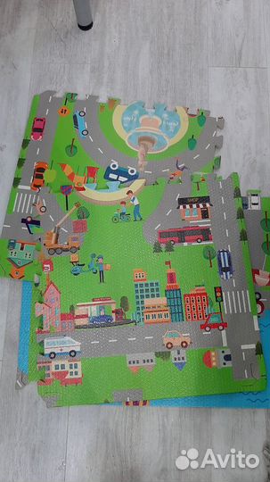 Детский коврик пазл