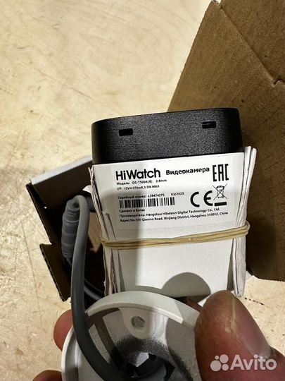 Камера для видеонаблюдения HiWatch DS-T500A(B) 2.8