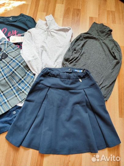 Одежда на 140-146 см на девочку пакетом