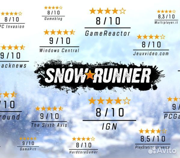 SnowRunner для Xbox One, S, X ключ