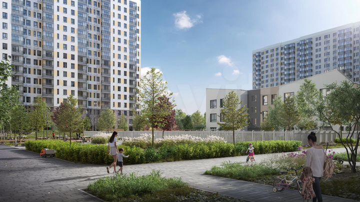 1-к. апартаменты, 33,8 м², 3/17 эт.