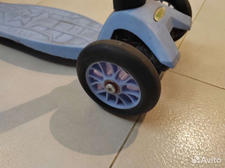 Самокат детский трехколесный бу