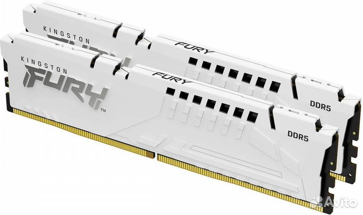 Оперативная память 64GB Kingston Fury Beast White Expo KF556C36bwek2-64