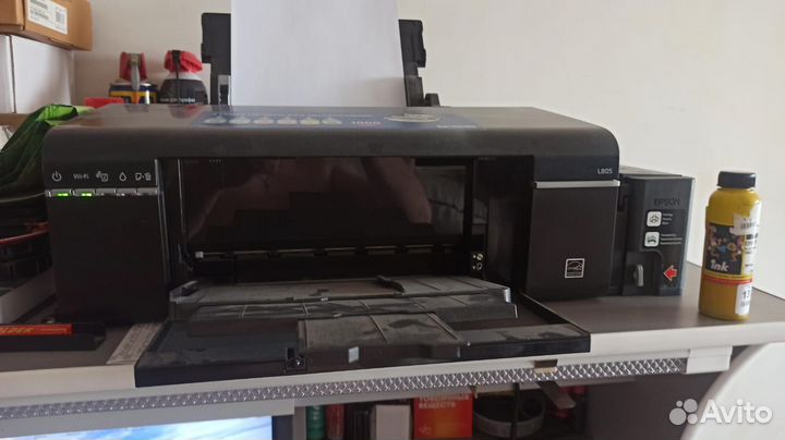 Фото принтер Epson L805 с снпч (5 цветов)