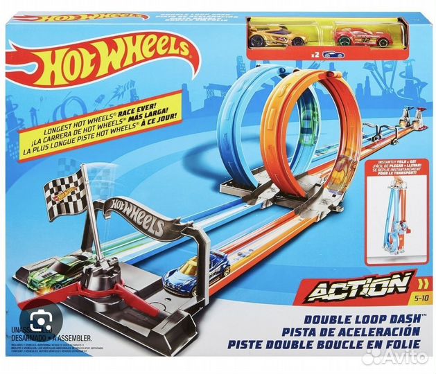 Hot wheels трек
