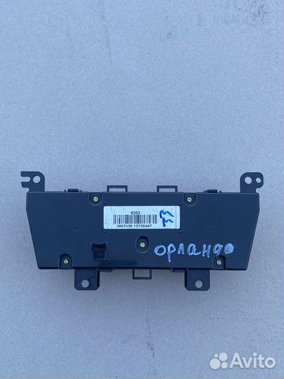 Блок управления климат контролем Chevrolet Orlando