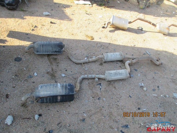 Глушитель mercedes S-class w220 113.941