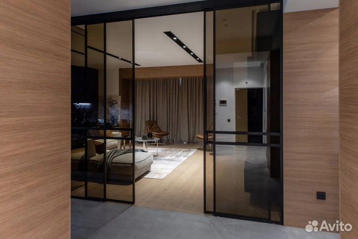 Перегородки алюминиевые офисные и межкомнатные