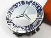 Колпачки на диски Мерседес Mercedes Dark Blue