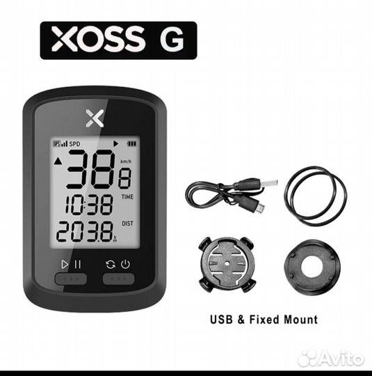 Велокомпьютер Xoss G, GPS (новый)