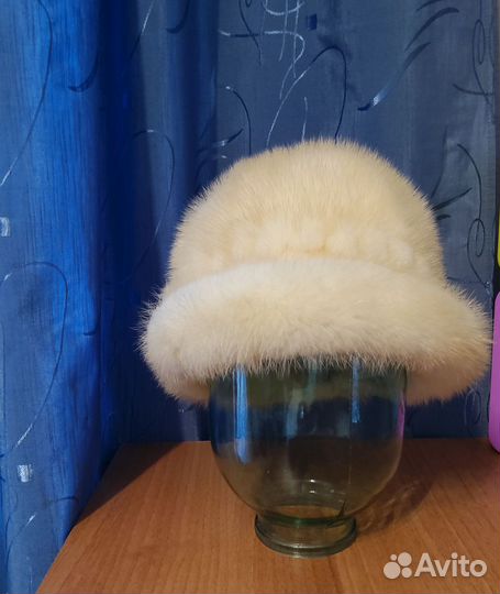 Шапка норковая женская