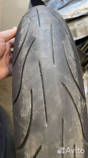 Комплект шин для мото 120/70r17+190/55r17 Michelin