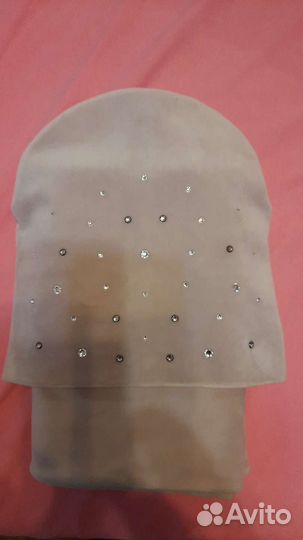 Комплект шапка и снуд женский