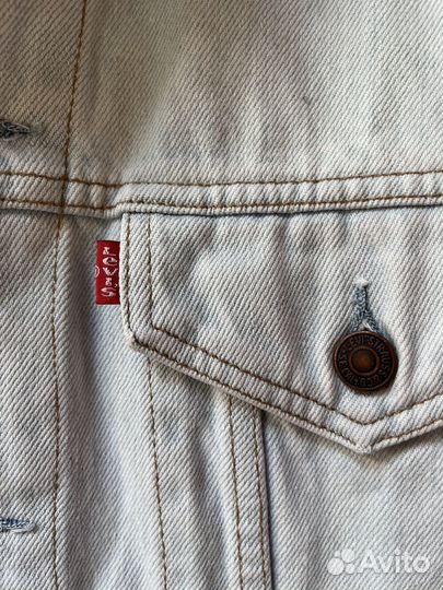 Джинсовая куртка levis винтаж