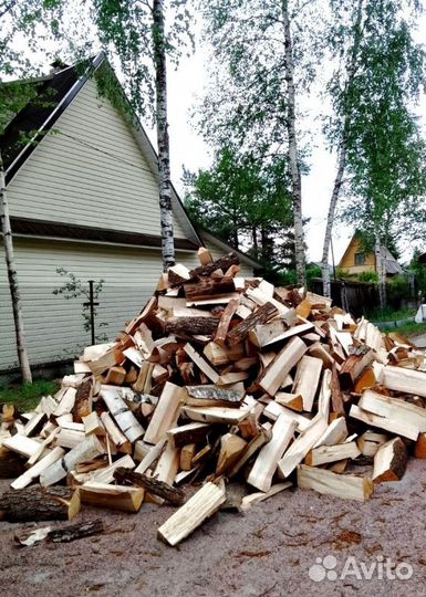 Дрова Березовые навалом в Приозерске
