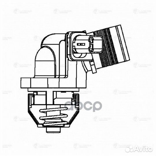 Термостат для а/м PSA 207 (06) /C3 (02) 1.4i