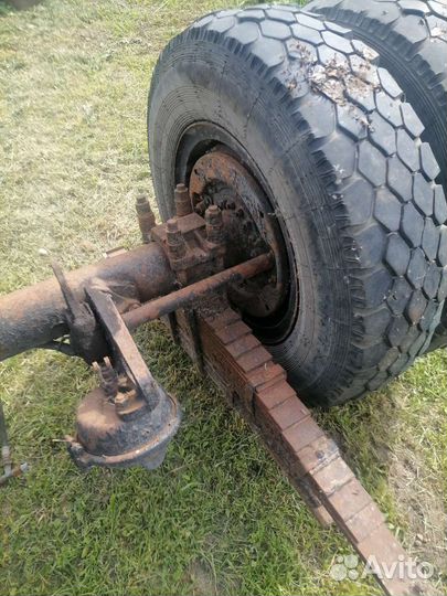 Ось прицепа камаз