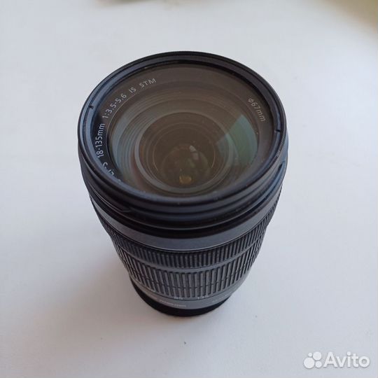 Объектив canon 18-135 + UV-фильтр + бленда