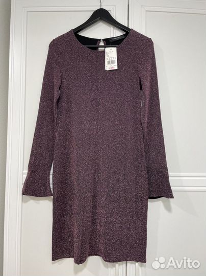 Вечернее платье темно розовое новое