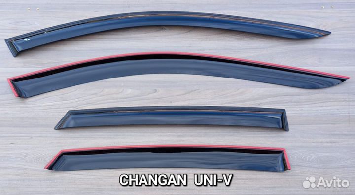 Дефлекторы окон ветровики Changan UNI-V