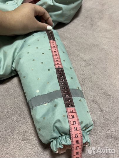 Зимний комбинезон для девочки 86