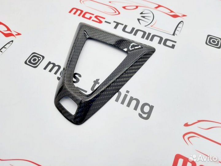 Накладка в центральную консоль BMW в M3 F80 Карбон