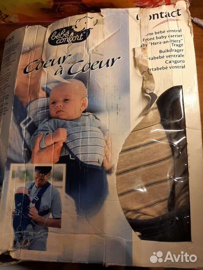 Слинг и рюкзак переноска кенгуру baby cere