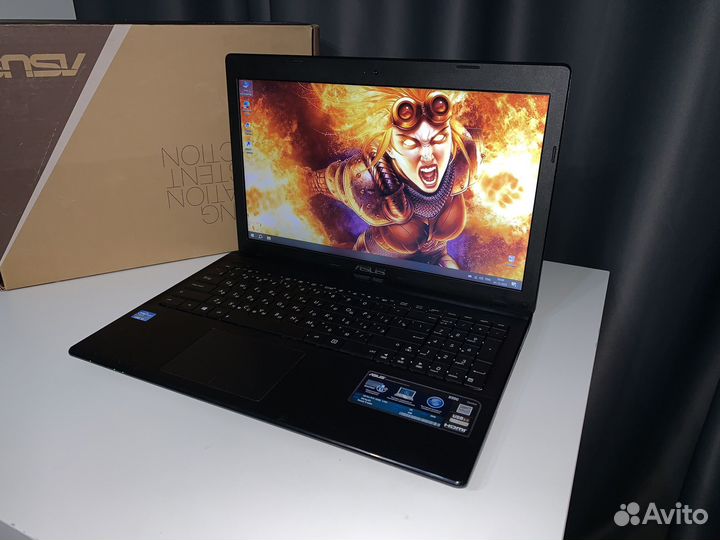 Asus i3, 8gb, SSD 128gb+HDD 320gb с коробкой