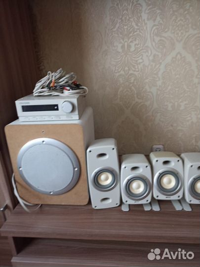Усилитель с колонками комплект