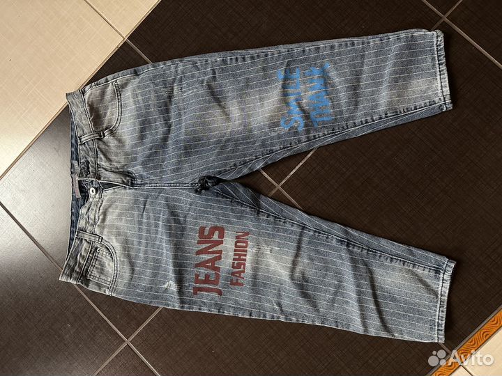 Джинсы бриджи Италия 44 размер