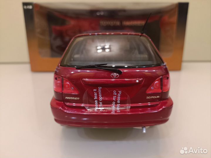 Toyota Harrier (XU10) 1997-2003 Красный 1:18