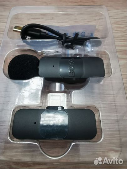 Петличный микрофон boya