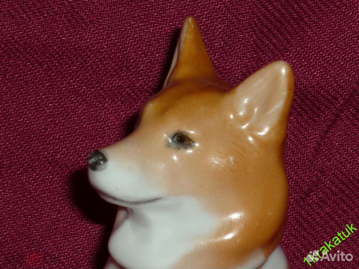 Лайка, собака. лфз. Синее малое клеймо