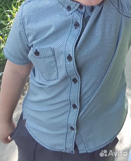 Рубашка для мальчика 128 134