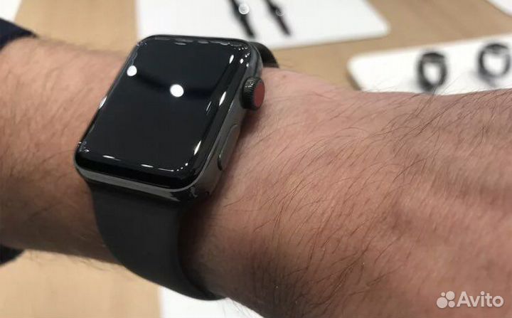 Apple watch s3 42 mm nike+ space grey