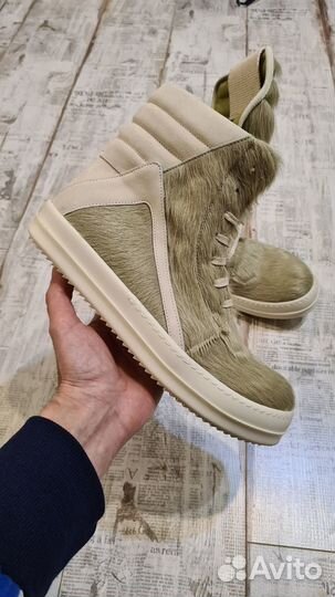 Rick Owens Geobasket Pony Hair 42 и 43.5 IT