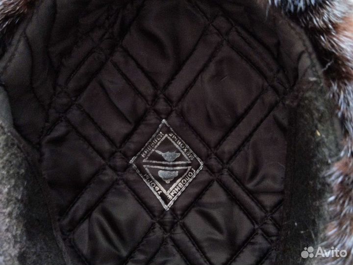 Меховая мужская кепка