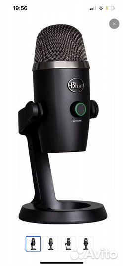 Микрофон blue microphones yeti nano золотой