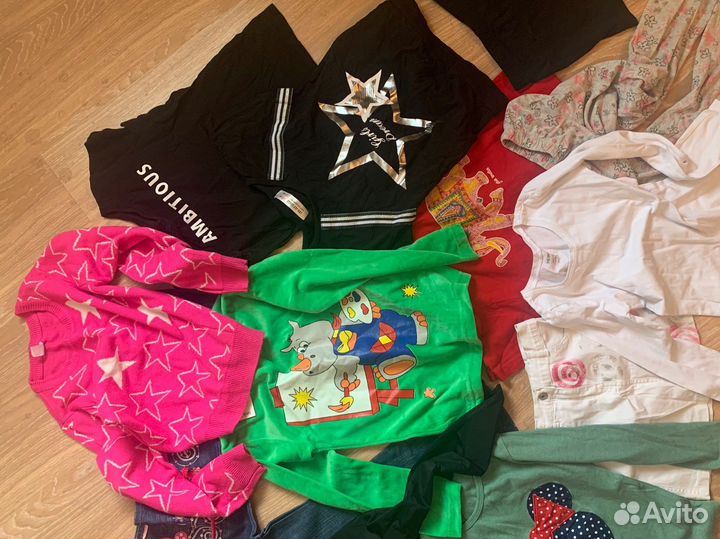 Вещи пакетом на девочку 5 6 лет