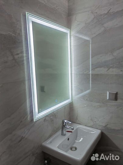 Зеркало в ванную с подсветкой бу