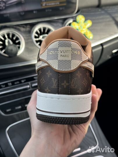 Кроссовки Nike Air Force 1 Low Louis Vuitton Brown