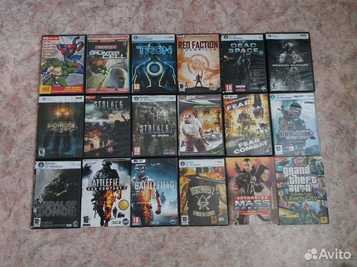 Компьютерные Игры (87дисков)