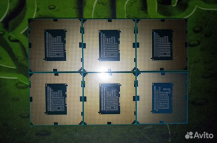 Процессоры (6шт) Intel pentium G620, G630, G2120