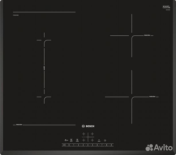 Индукционная варочная панель Bosch PVS651FB5E