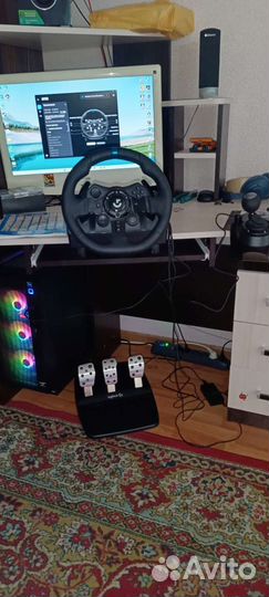 Игровой руль logitech g923